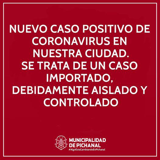 coronavirus en pichanal