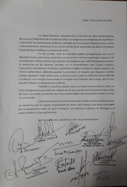 comunicado-concejo deliberante cande