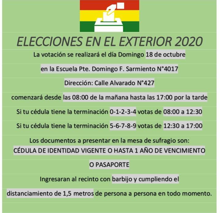 elecciones bolivia
