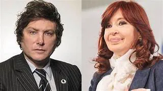 milei y cristina fernandez