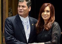 cristina y rafael correa
