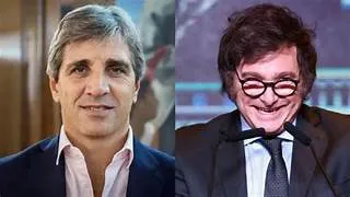 milei y toto caputo