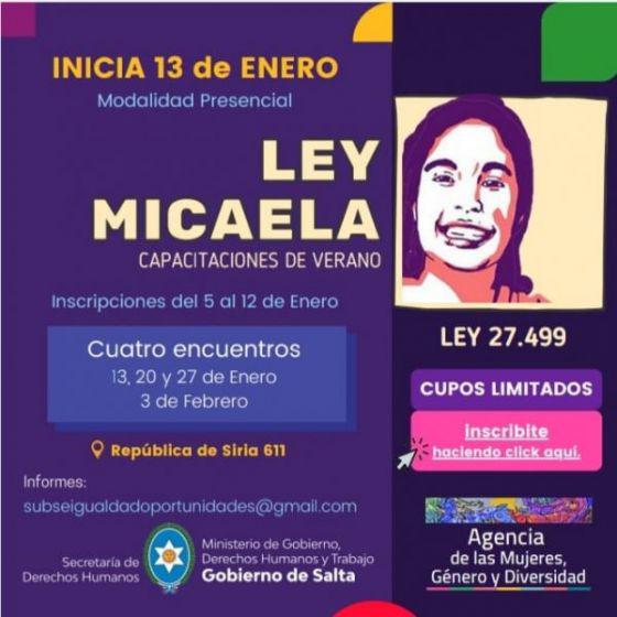capacitacion ley micaela