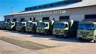 reparto de comida ejercito