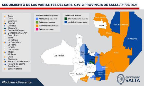 mapa variantes