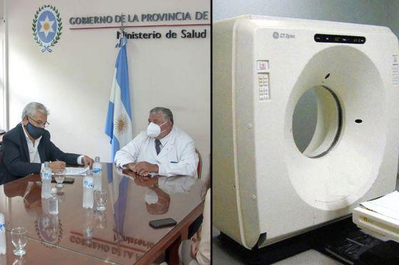 ministro de salud-tomografo