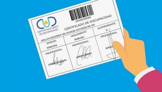 certificado de discapacidad