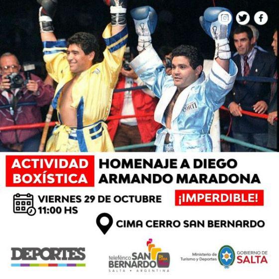 deportes boxeo maradona eterno