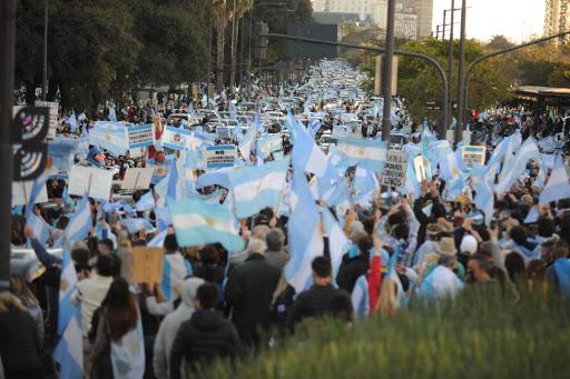 marcha contra el gobierno
