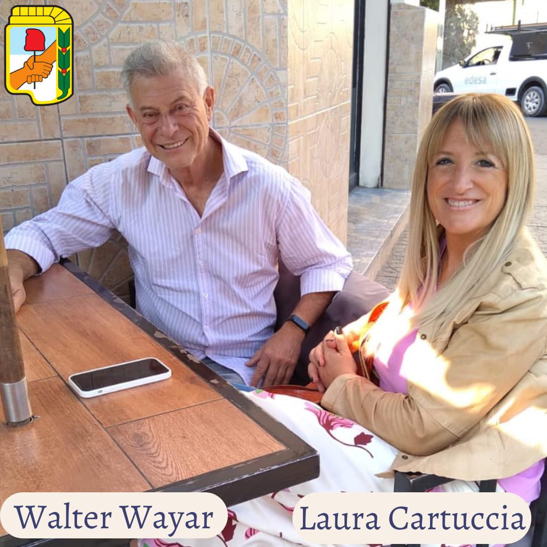 politica laura y walter
