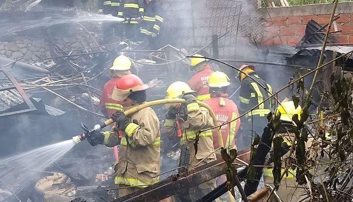 incendio villa las rosas