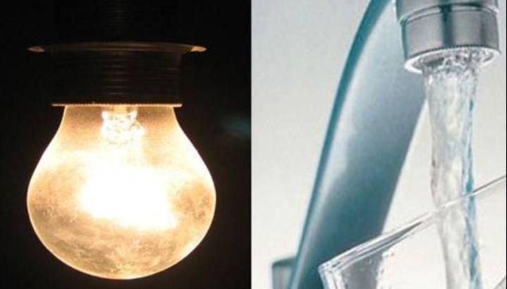 Luz y agua