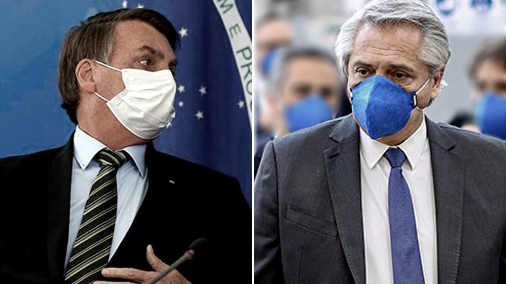 politica-Alberto y Bolsonaro