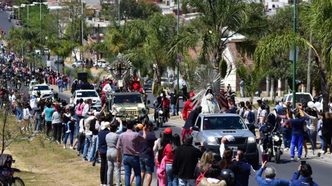 procesion virgen del milagro