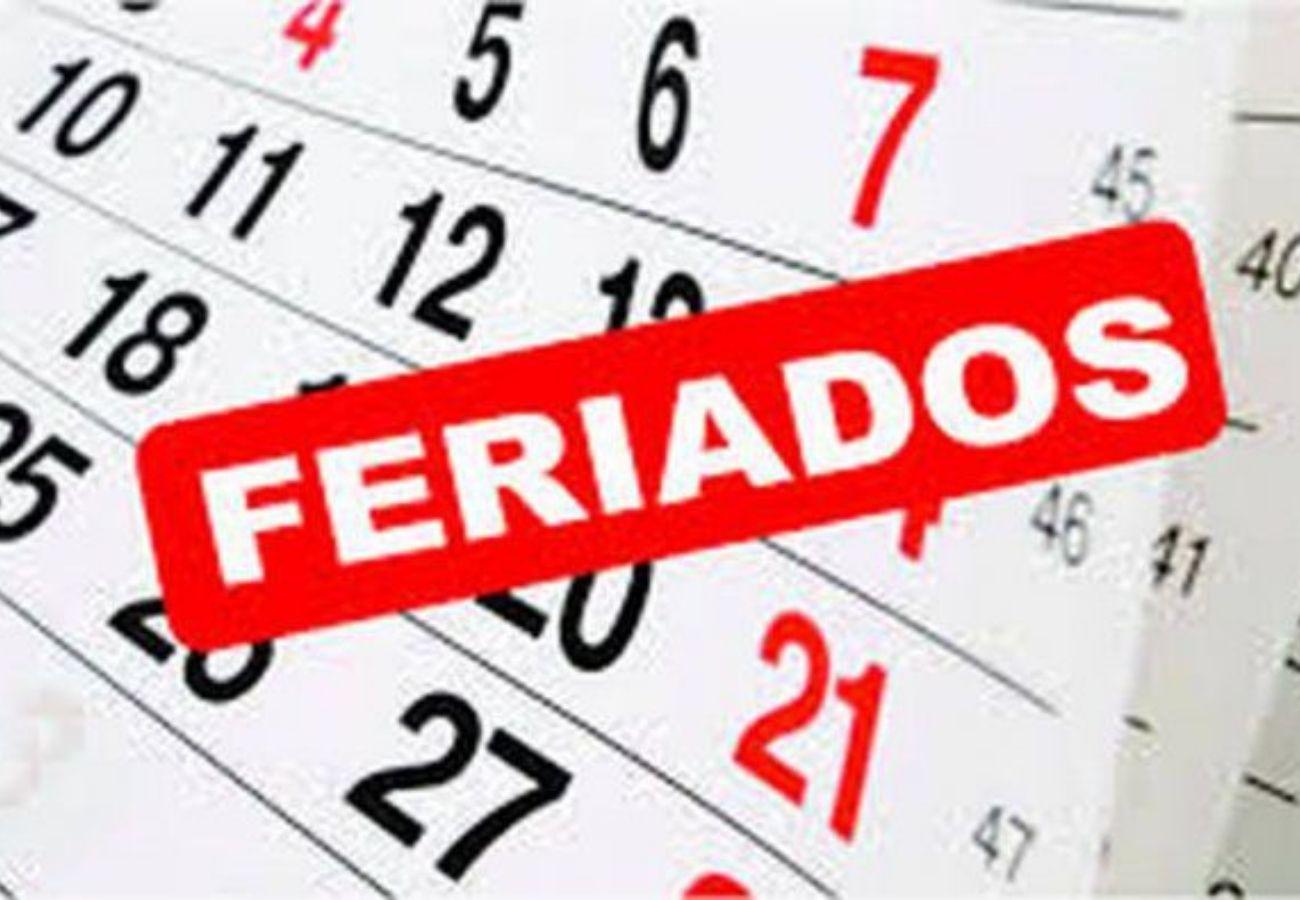 calendario feriado