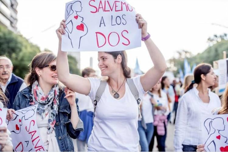 marcha contra el aborto